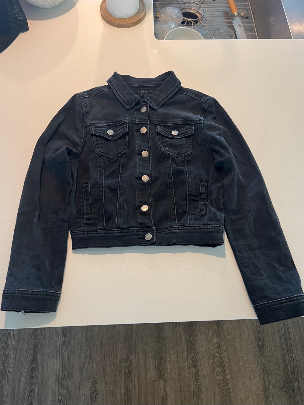 Architect Black Denim Trucker Jacket